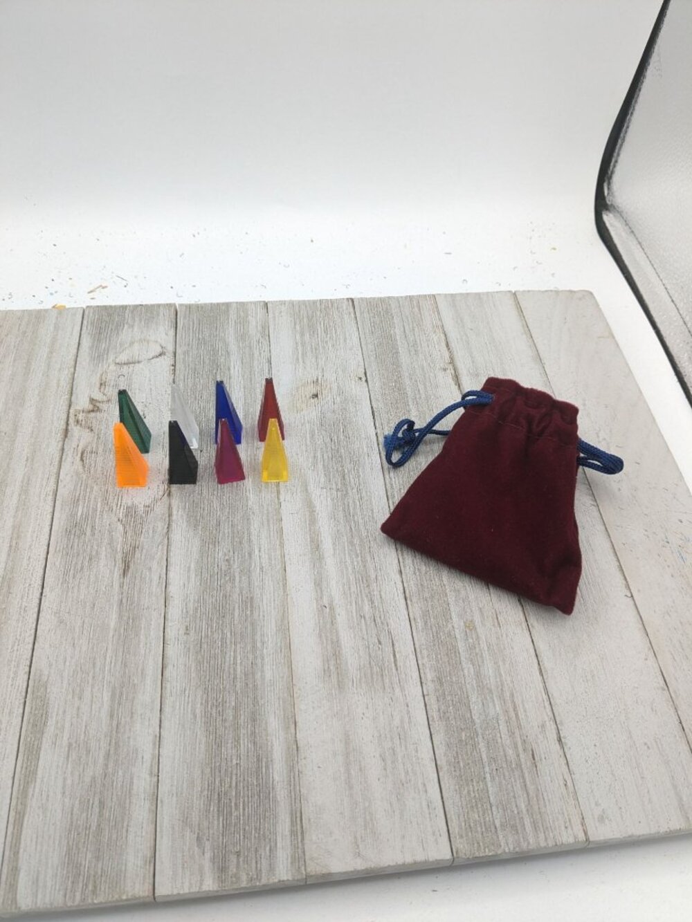 Clever Endeavor Game Board Replacement Movers Tokens And Pouch 1989